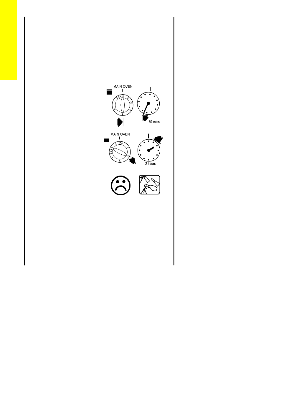 Oven cleaning cycle, General | Electrolux CSIG 404 User Manual | Page 24 / 40