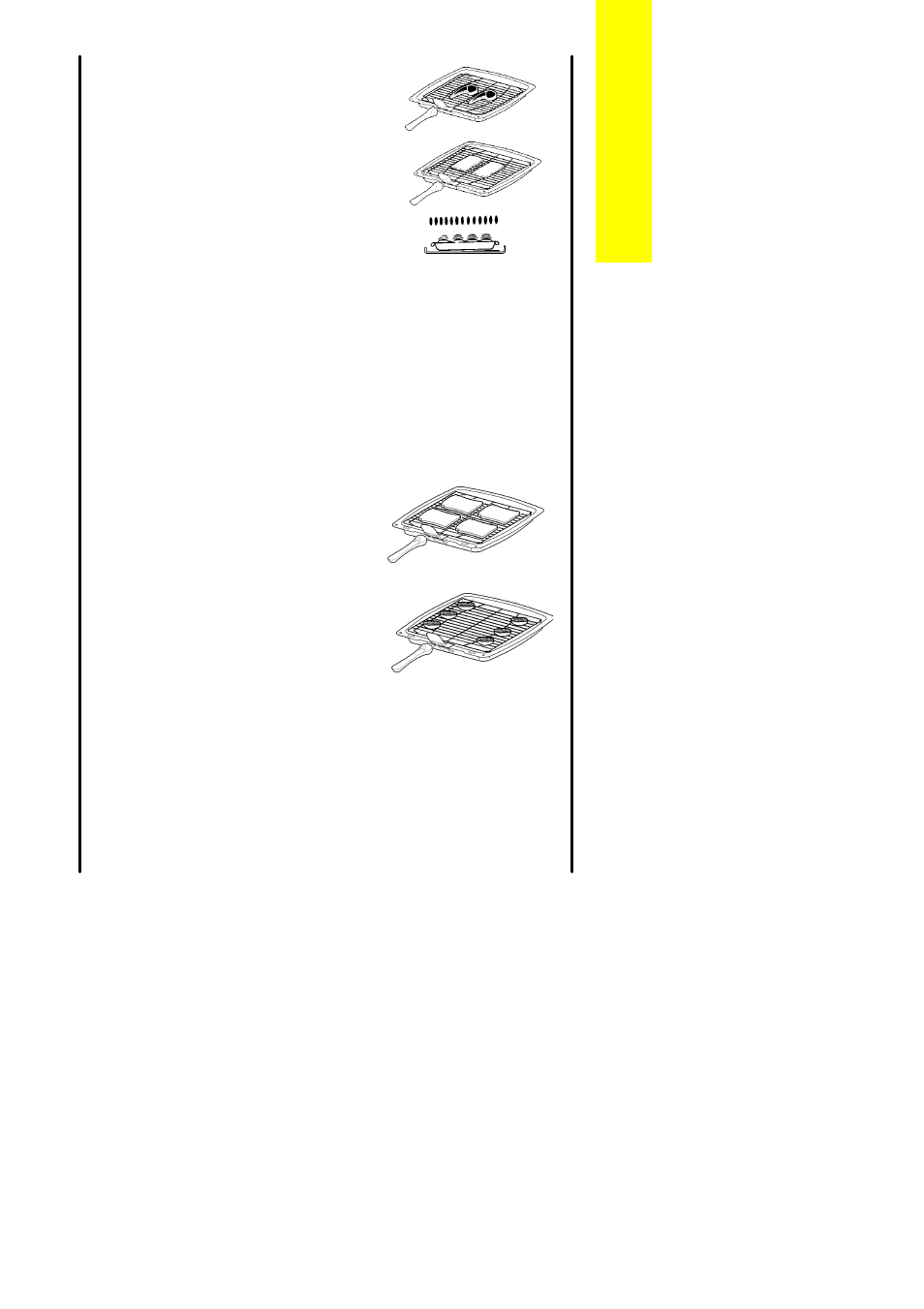 Cooking positions, Preheating, Positioning food on the grid | Electrolux CSIG 404 User Manual | Page 7 / 40