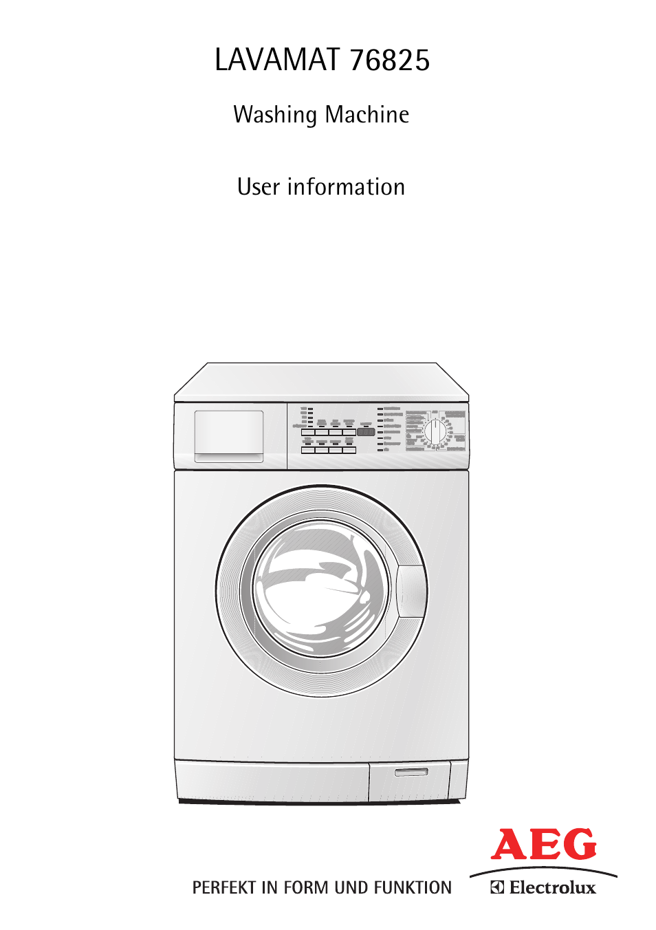 Electrolux 76825 User Manual | 40 pages