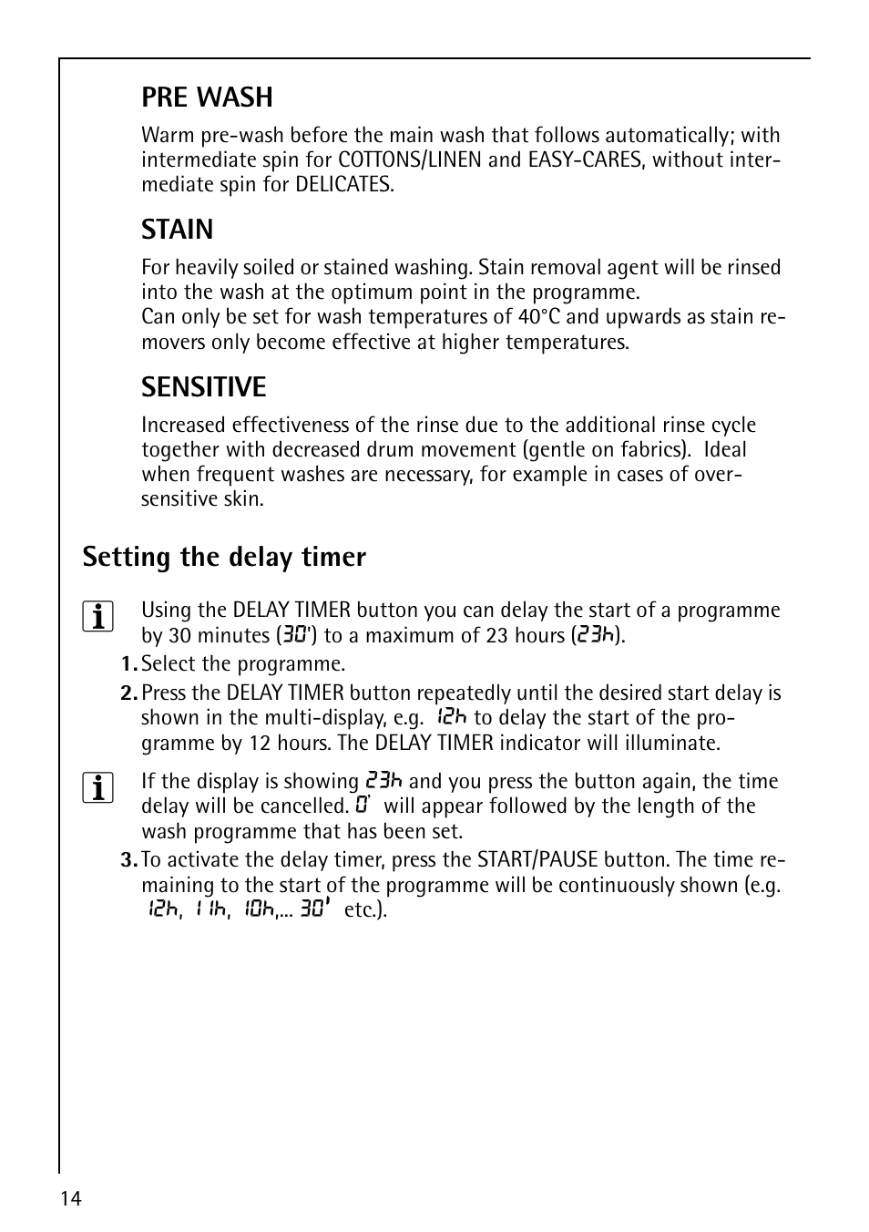 Electrolux 76825 User Manual | Page 14 / 40