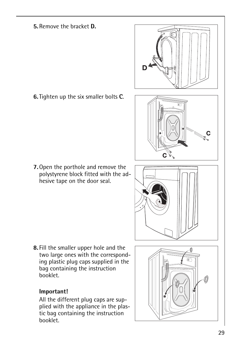 Electrolux 76825 User Manual | Page 29 / 40