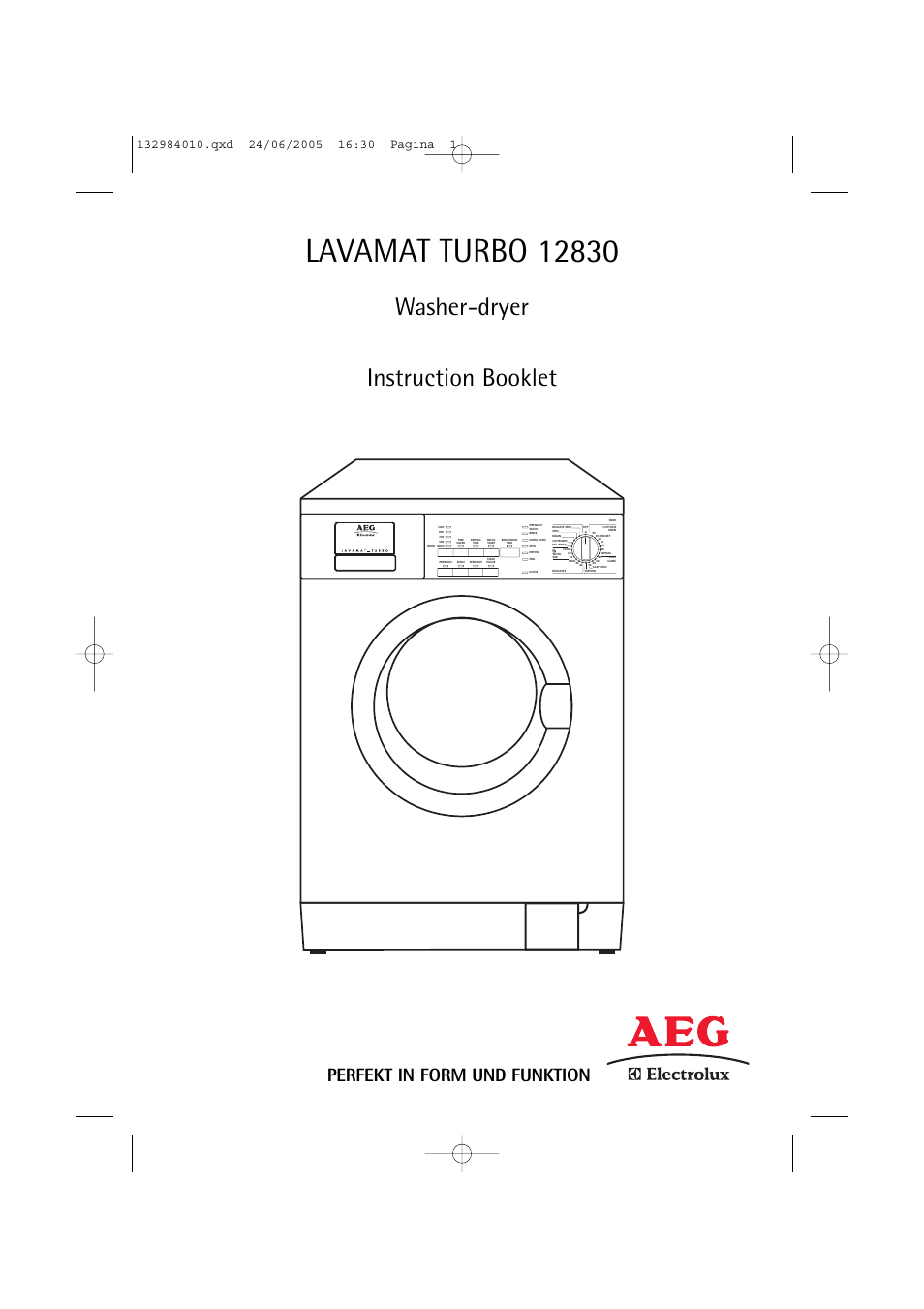 Electrolux 12830 User Manual | 56 pages