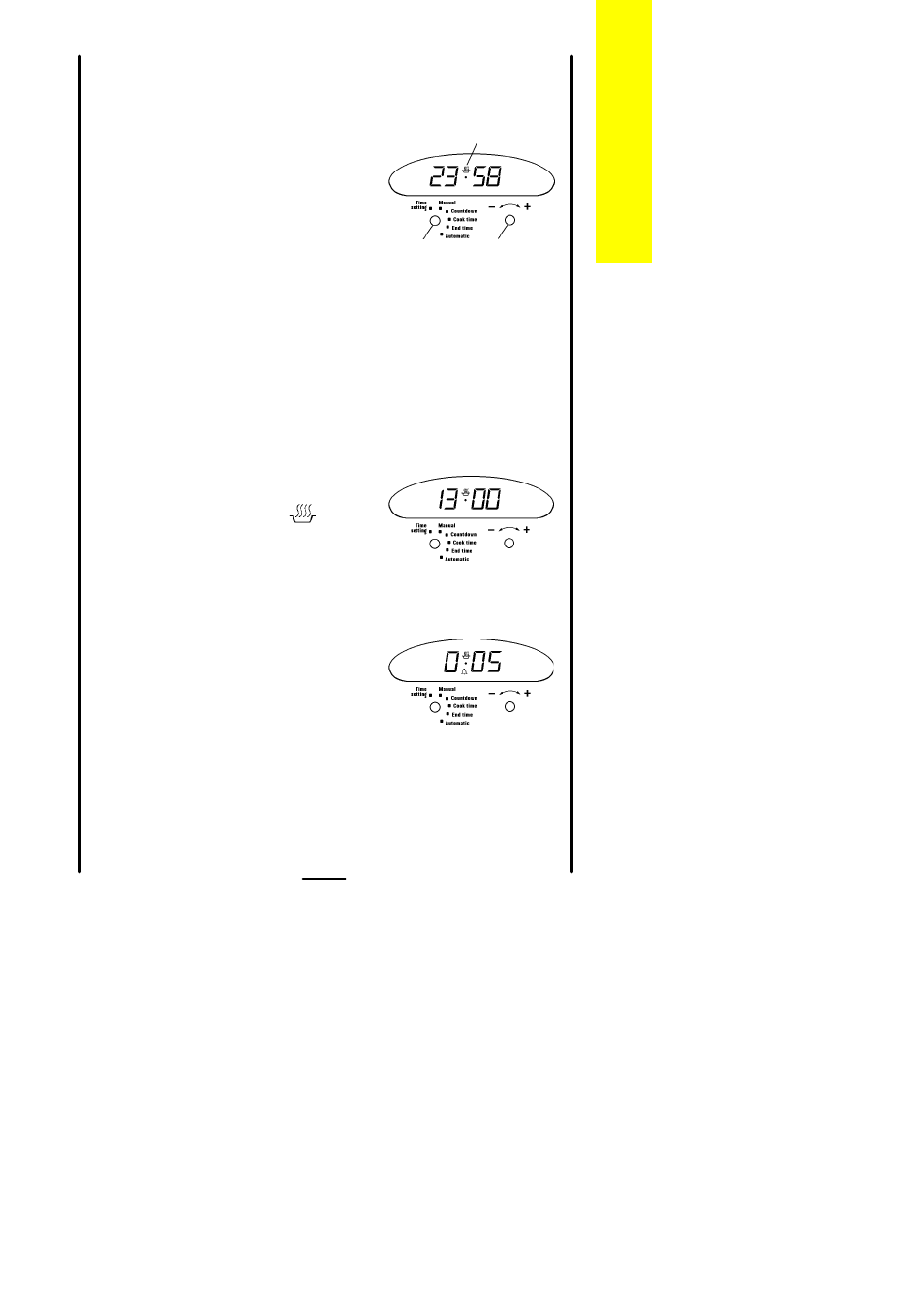 The electronic ti m e r | Electrolux U20104 EOG 660 User Manual | Page 23 / 48