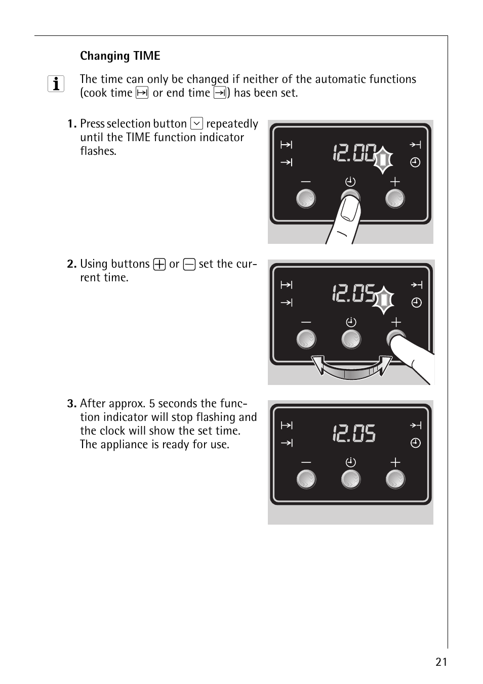 Electrolux B1100-2 User Manual | Page 21 / 44