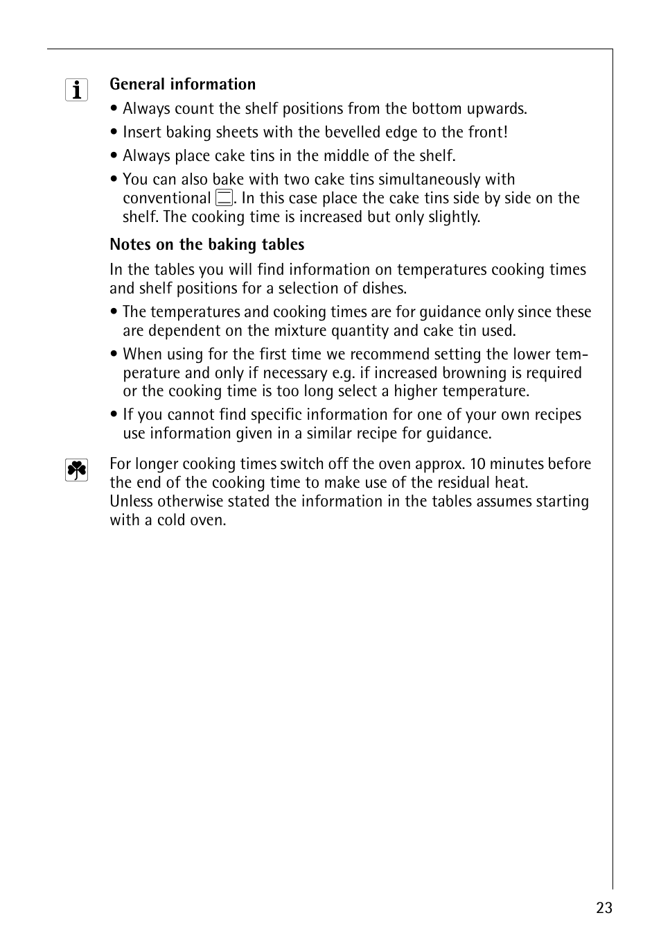 Electrolux B1100-2 User Manual | Page 23 / 44