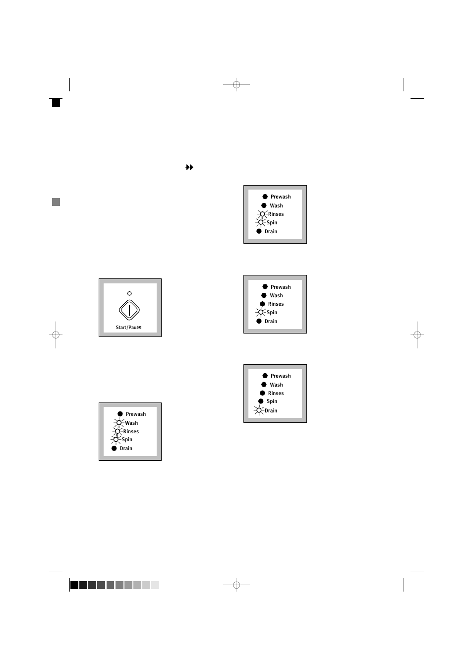 10 skip reset button | Electrolux EW 1280F User Manual | Page 11 / 26