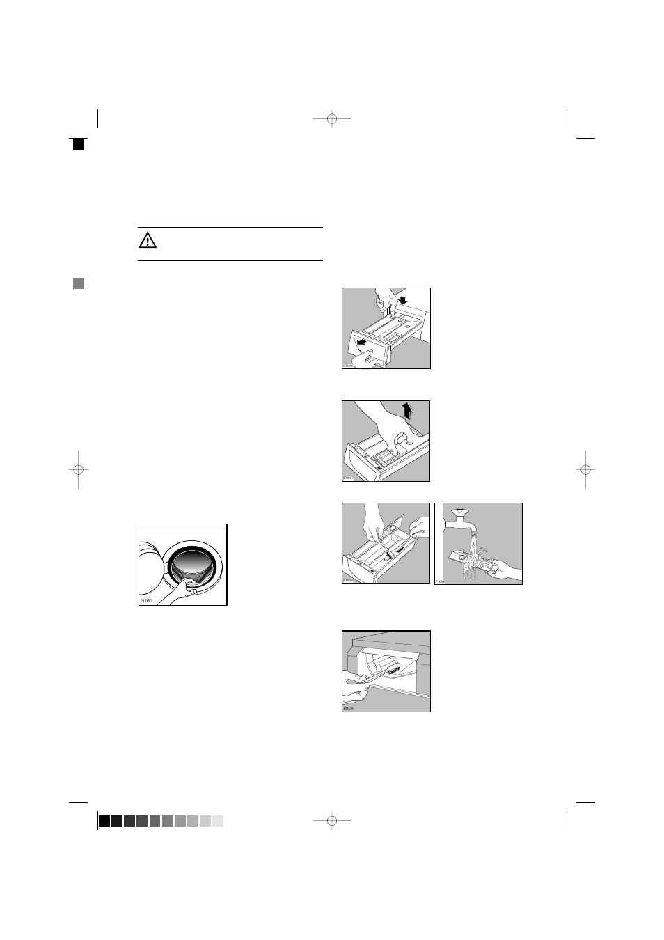 Maintenance | Electrolux EW 1280F User Manual | Page 20 / 26