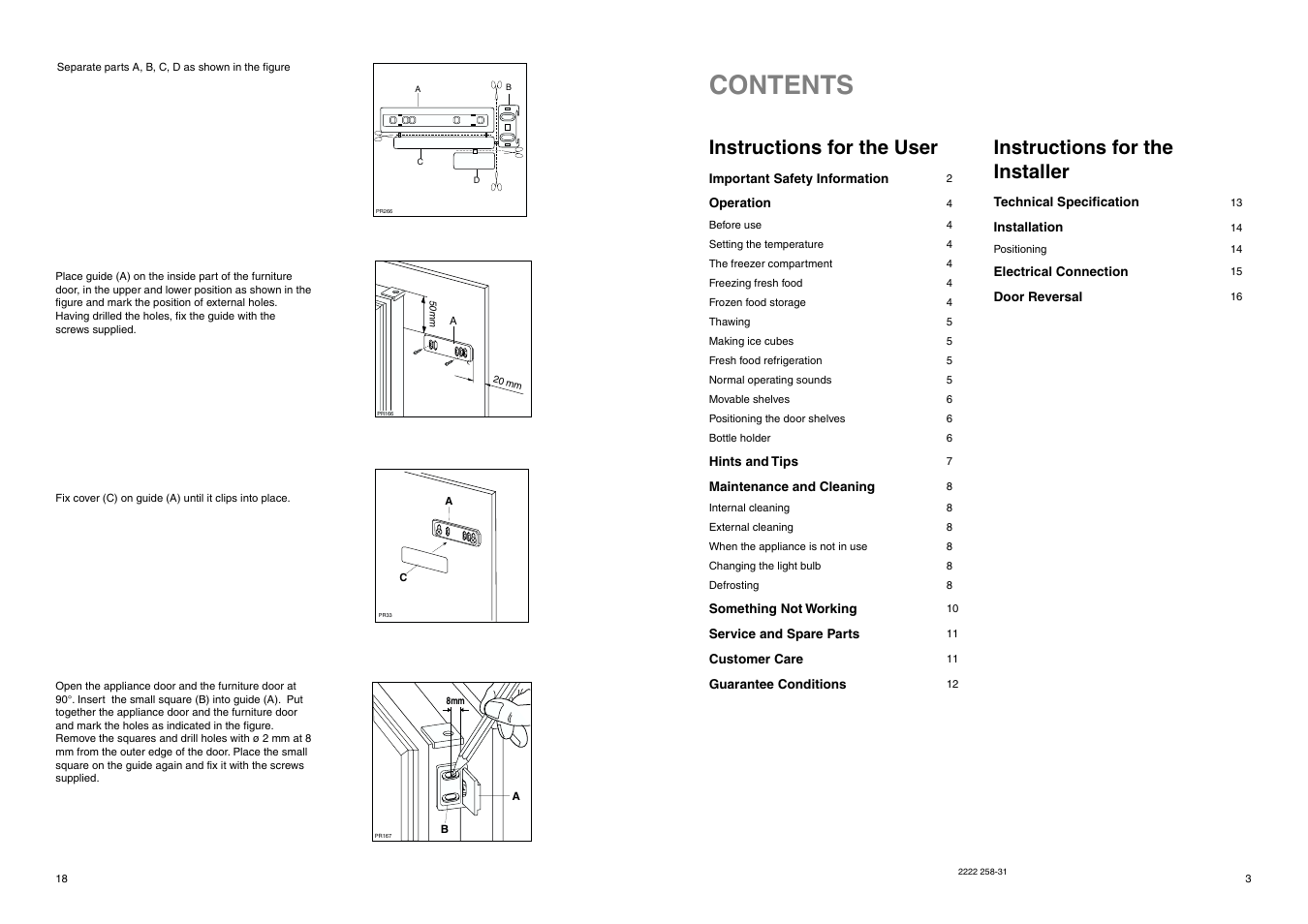 Electrolux ERN 2930 User Manual | Page 18 / 20