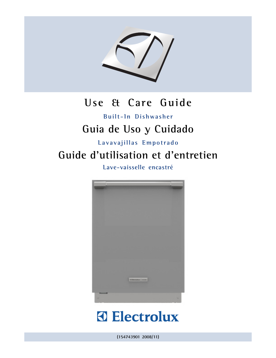 Electrolux 154743901 User Manual | 72 pages