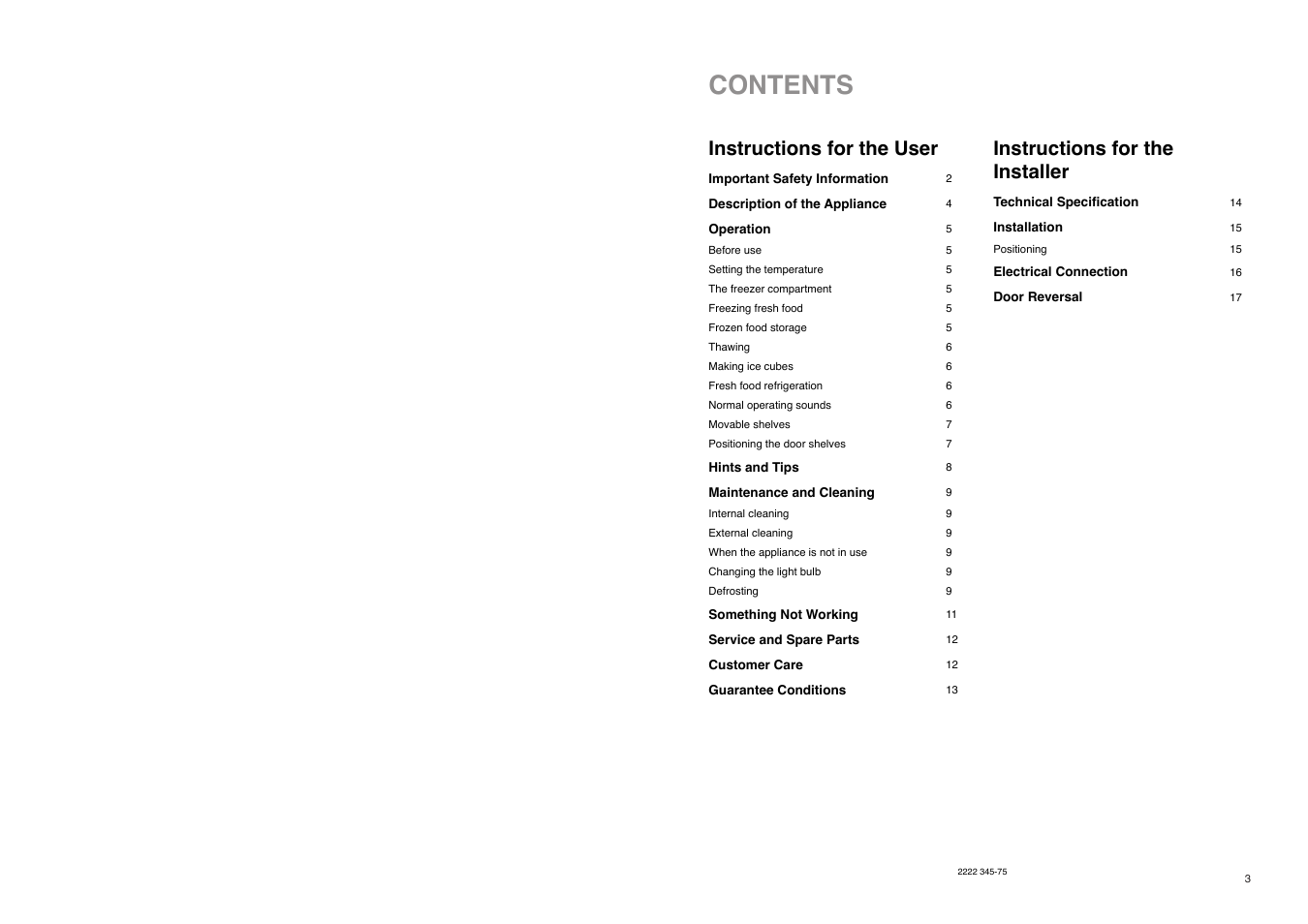 Electrolux ER 8133 I User Manual | Page 22 / 24
