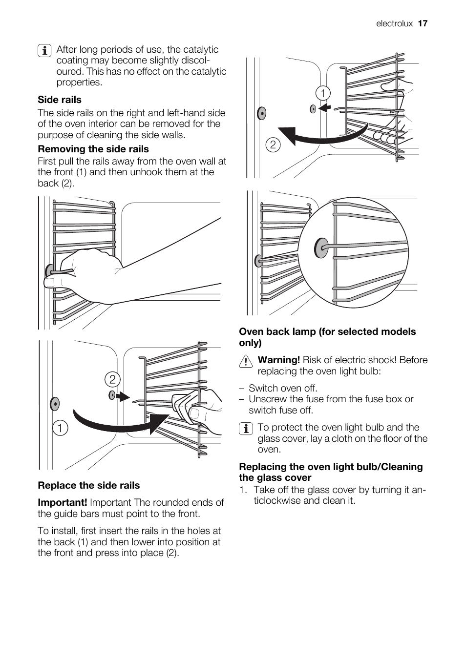 Electrolux EOD43103 User Manual | Page 17 / 32