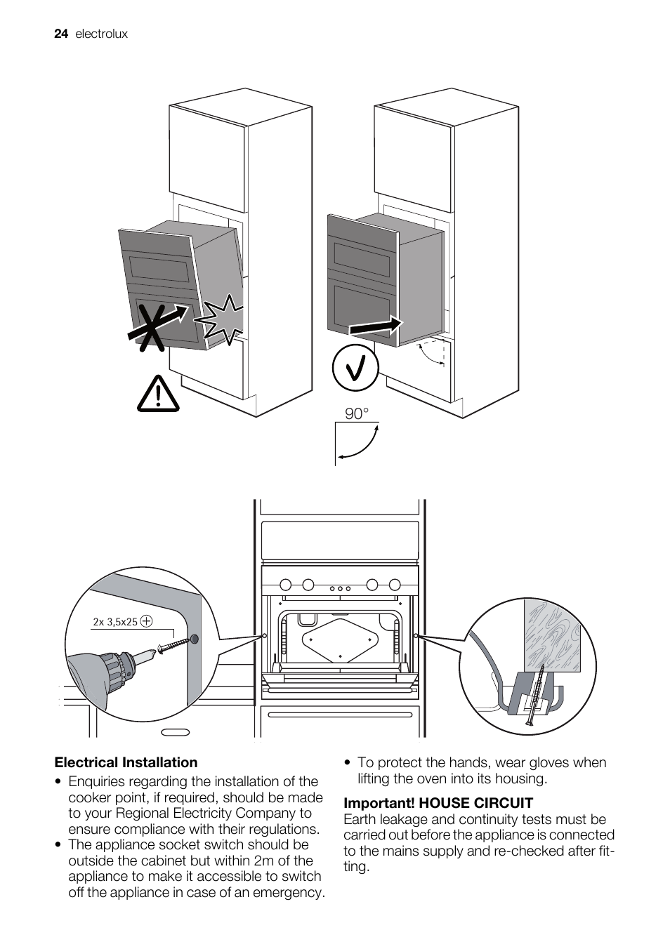 Electrolux EOD43103 User Manual | Page 24 / 32