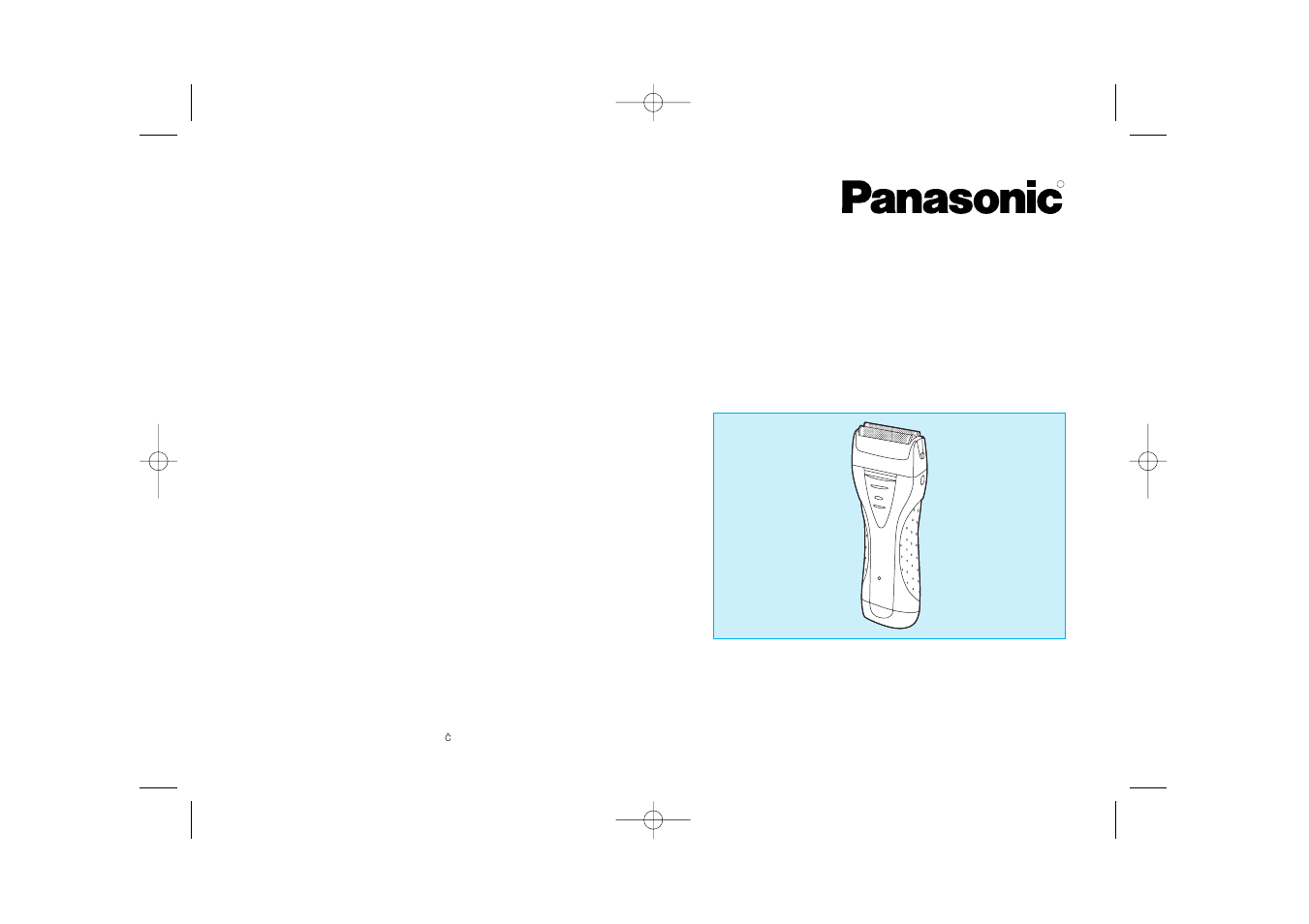 Panasonic ES4001 User Manual | 3 pages