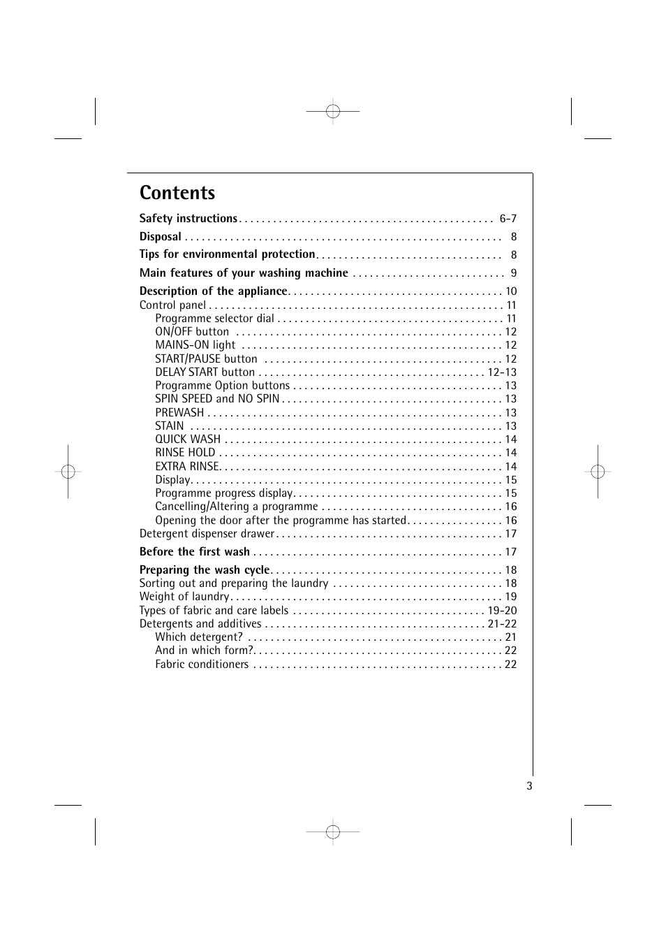 Electrolux 14500 VI User Manual | Page 3 / 52