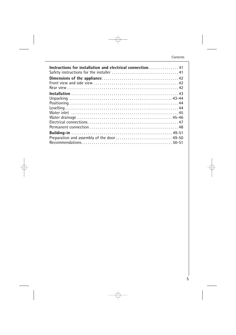 Electrolux 14500 VI User Manual | Page 5 / 52