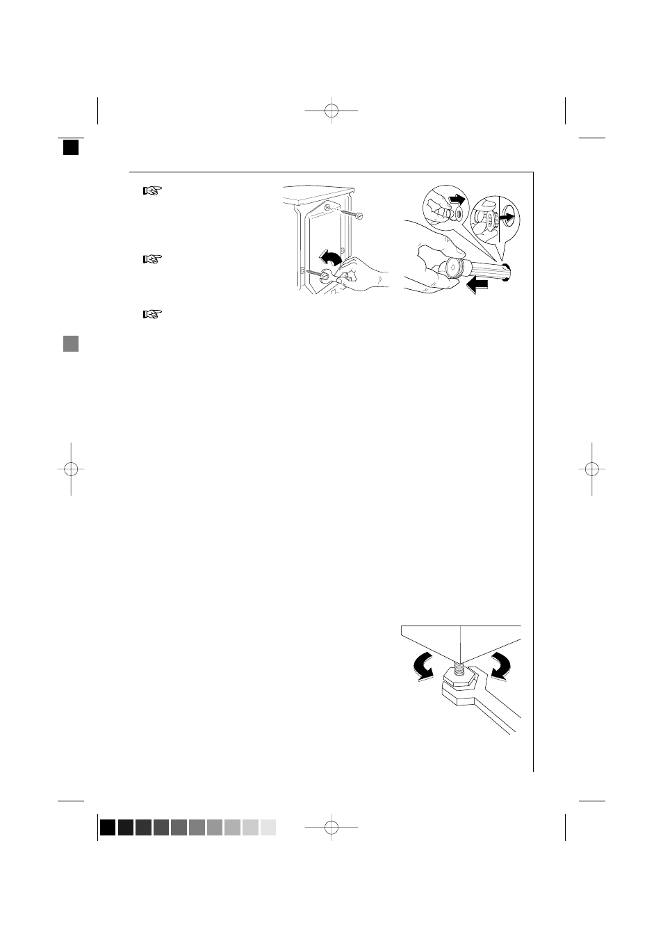 Positioning, Levelling | Electrolux 14700 VIT User Manual | Page 51 / 59