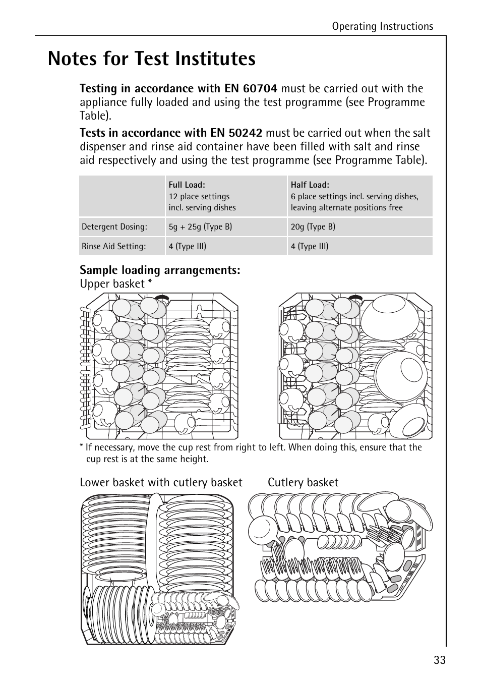 Electrolux 40740 User Manual | Page 33 / 44