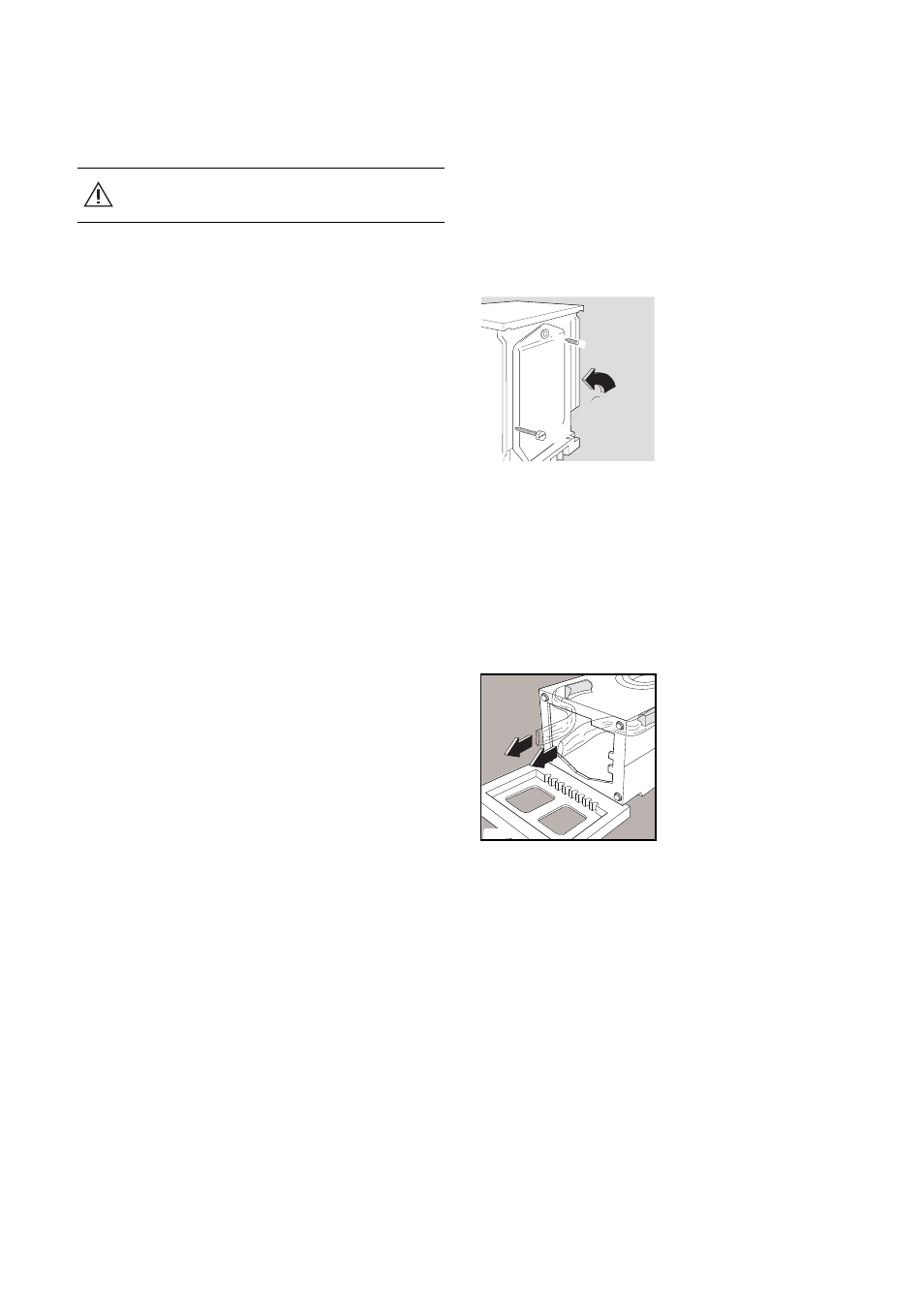 Unpacking | Electrolux BIW 80 User Manual | Page 26 / 31