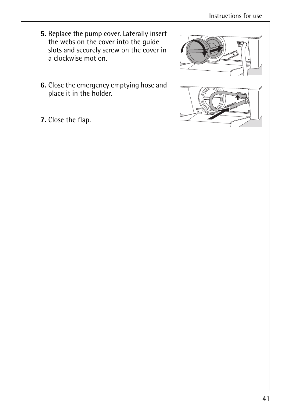 Electrolux LAVAMAT BELLA 3450 User Manual | Page 41 / 56