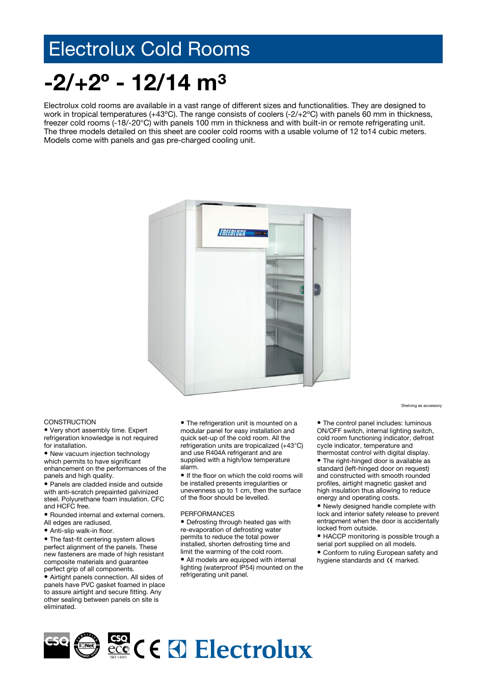Electrolux 102253 User Manual | 2 pages