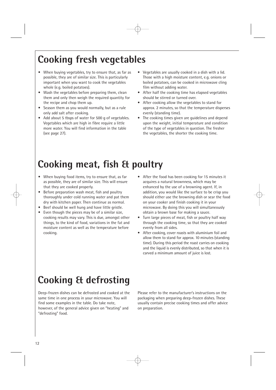 Electrolux MC2660E User Manual | Page 14 / 48
