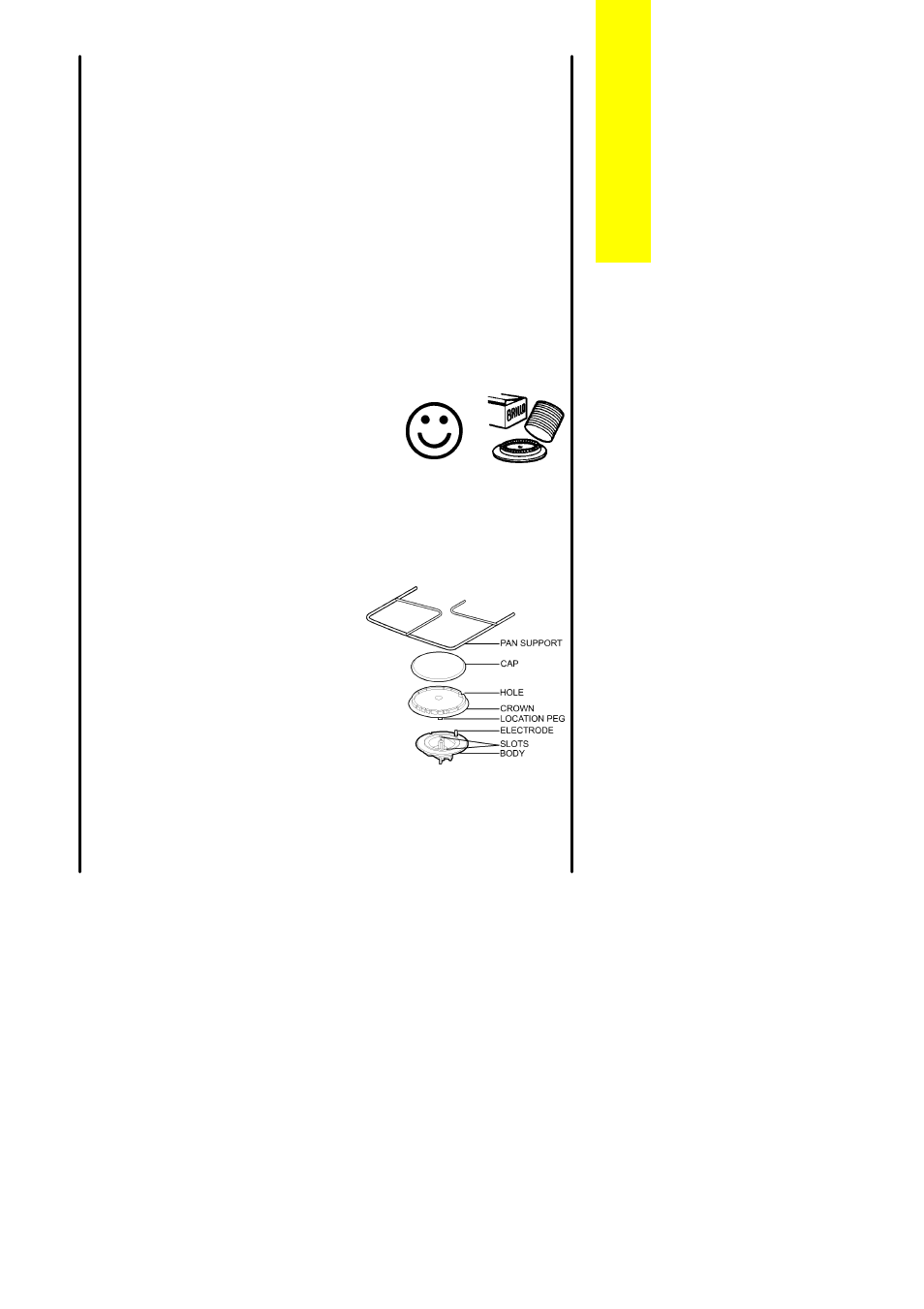 The hotplate, When replacing hotplate burner parts | Electrolux CSG 558 User Manual | Page 27 / 52