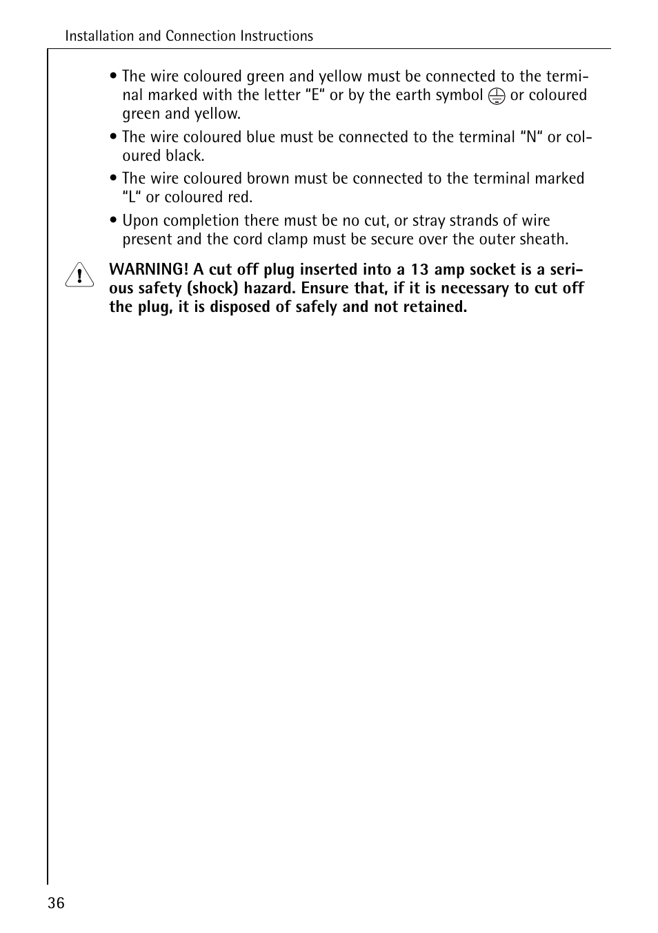 Electrolux 5070 User Manual | Page 36 / 44