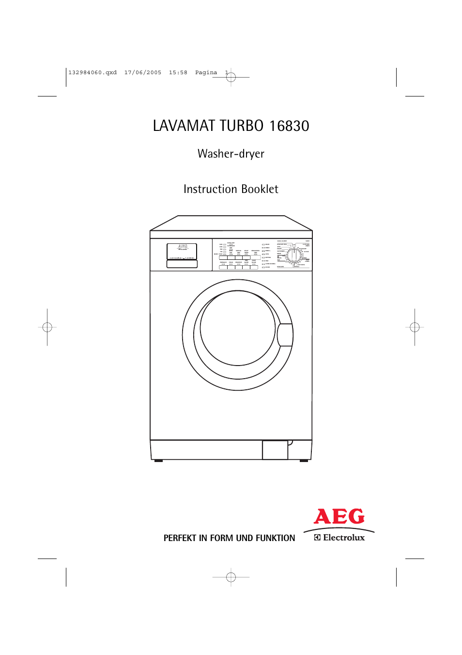 Electrolux 16830 User Manual | 56 pages