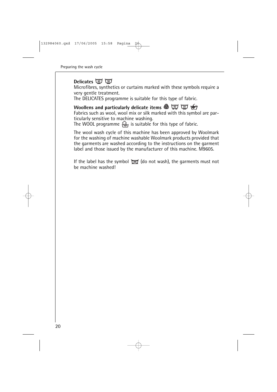 Electrolux 16830 User Manual | Page 20 / 56