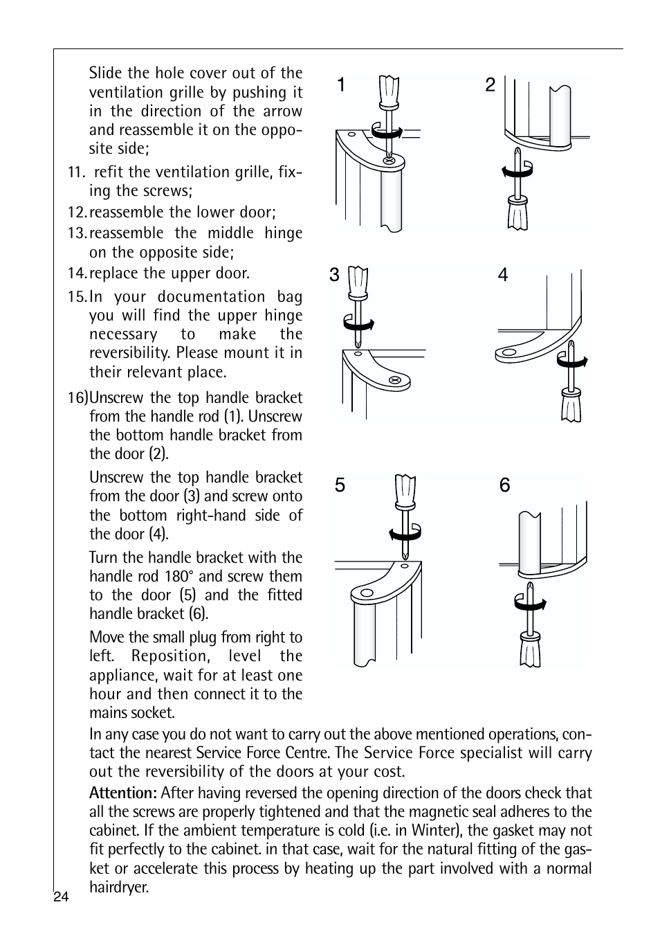 Electrolux 75428-1 DT User Manual | Page 24 / 28