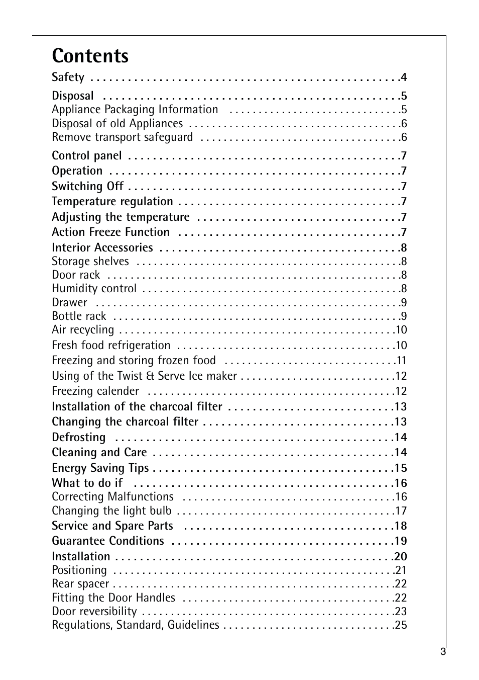 Electrolux 75428-1 DT User Manual | Page 3 / 28