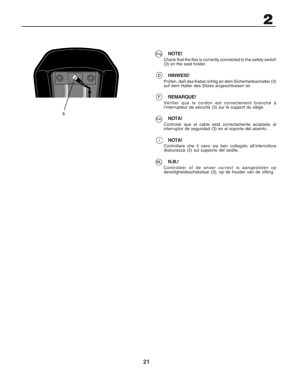 Electrolux PM1850SBH User Manual | Page 21 / 76