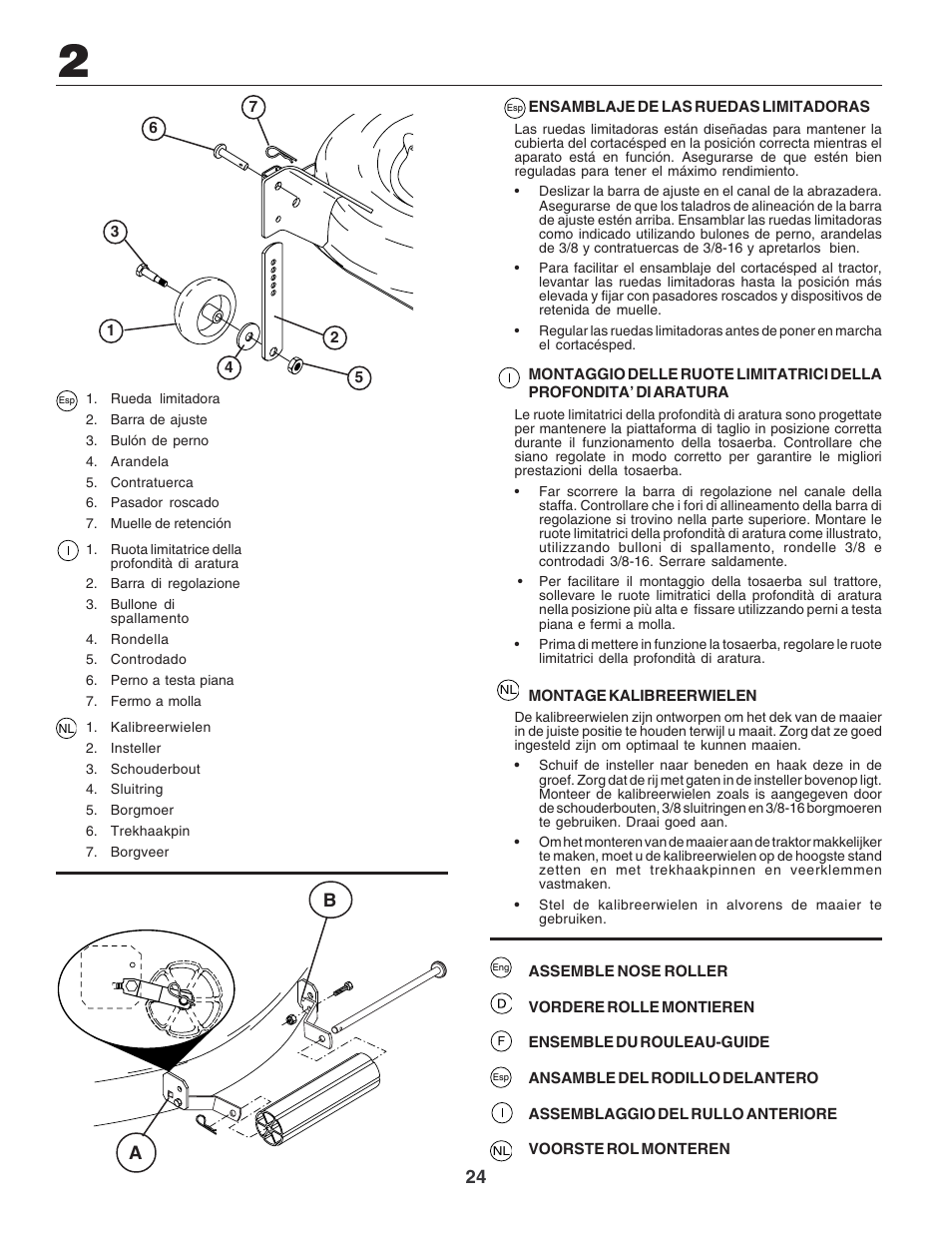 Electrolux PM1850SBH User Manual | Page 24 / 76