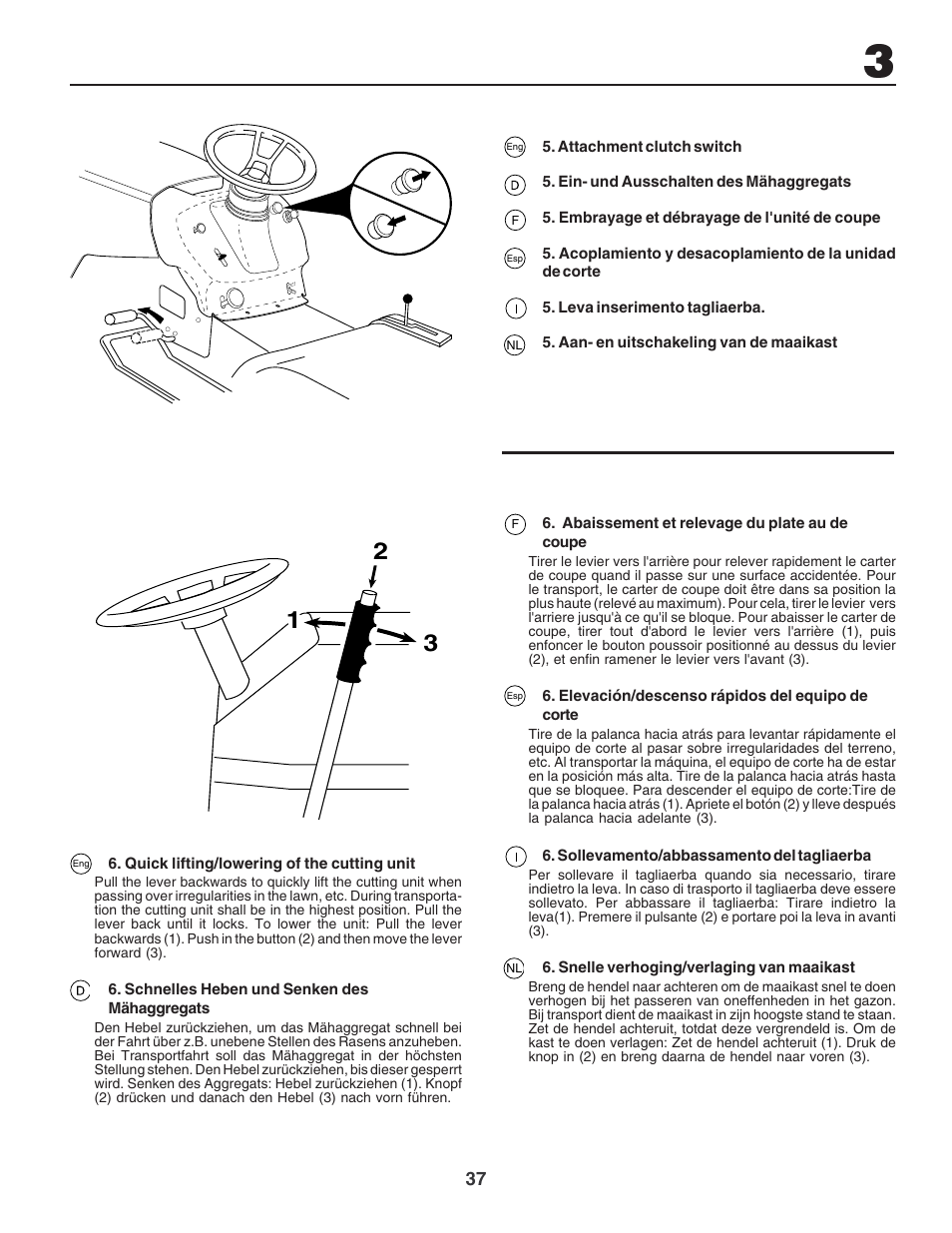 Electrolux PM1850SBH User Manual | Page 37 / 76