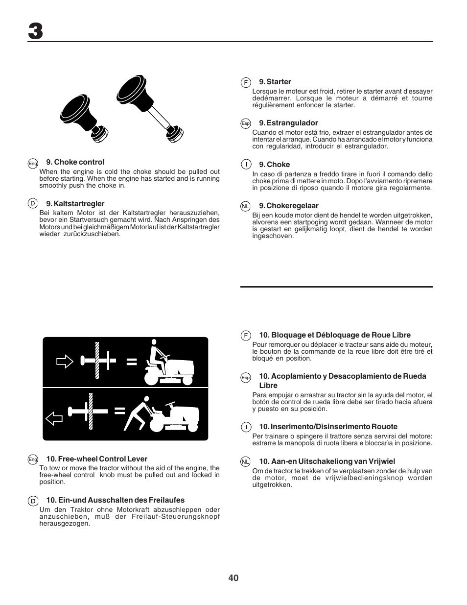 Electrolux PM1850SBH User Manual | Page 40 / 76