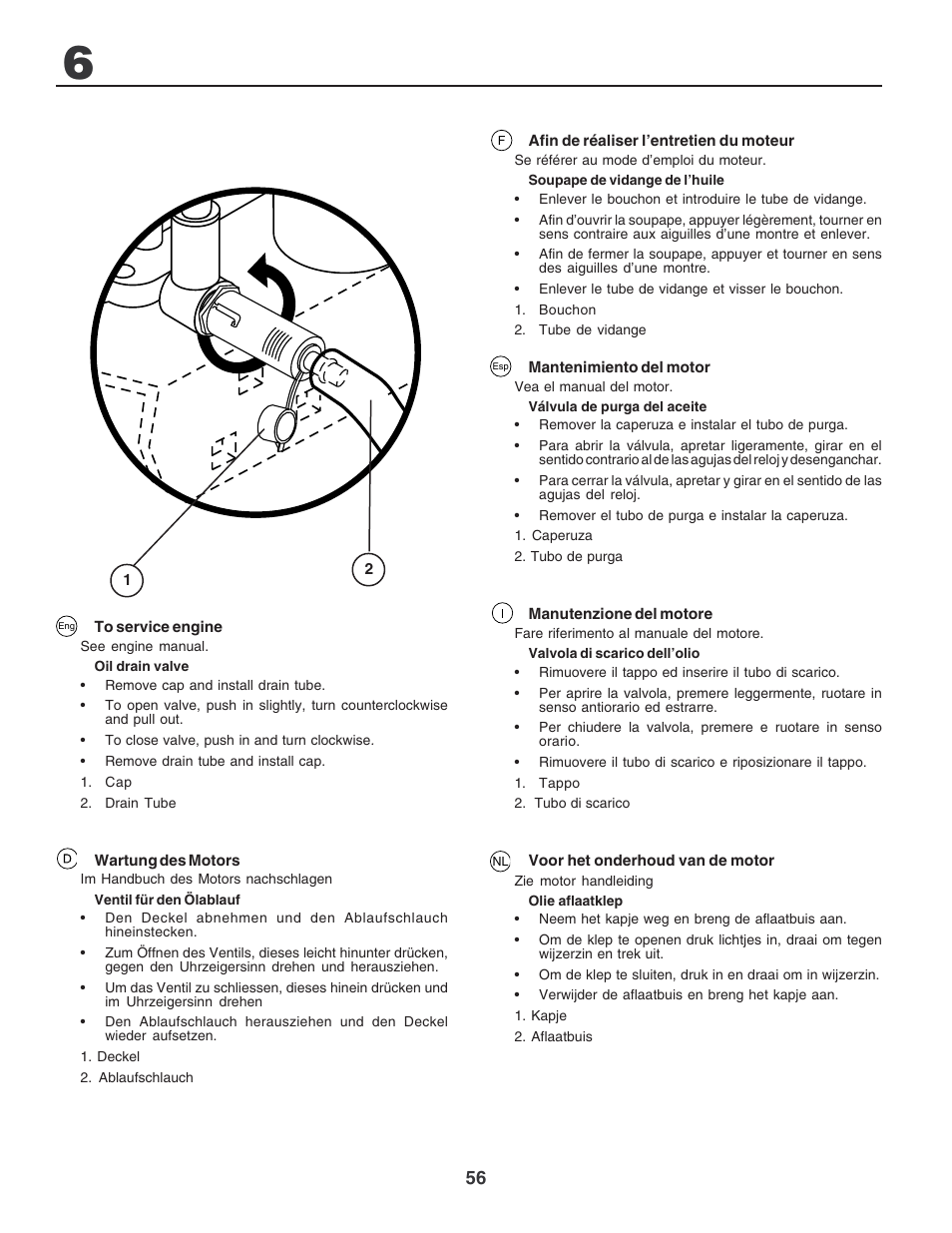 Electrolux PM1850SBH User Manual | Page 56 / 76