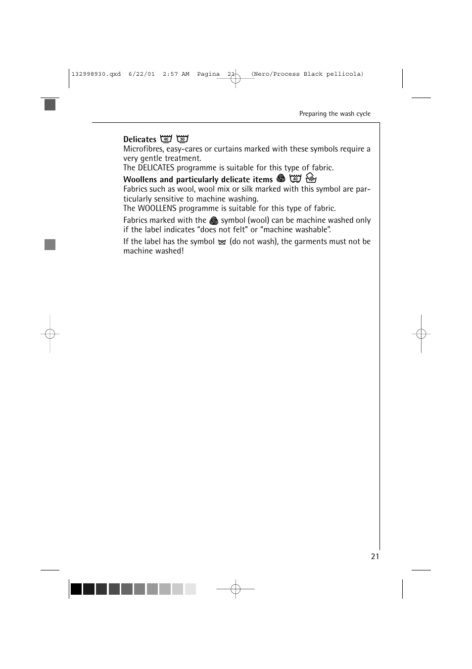 Electrolux 12700 VI User Manual | Page 21 / 59