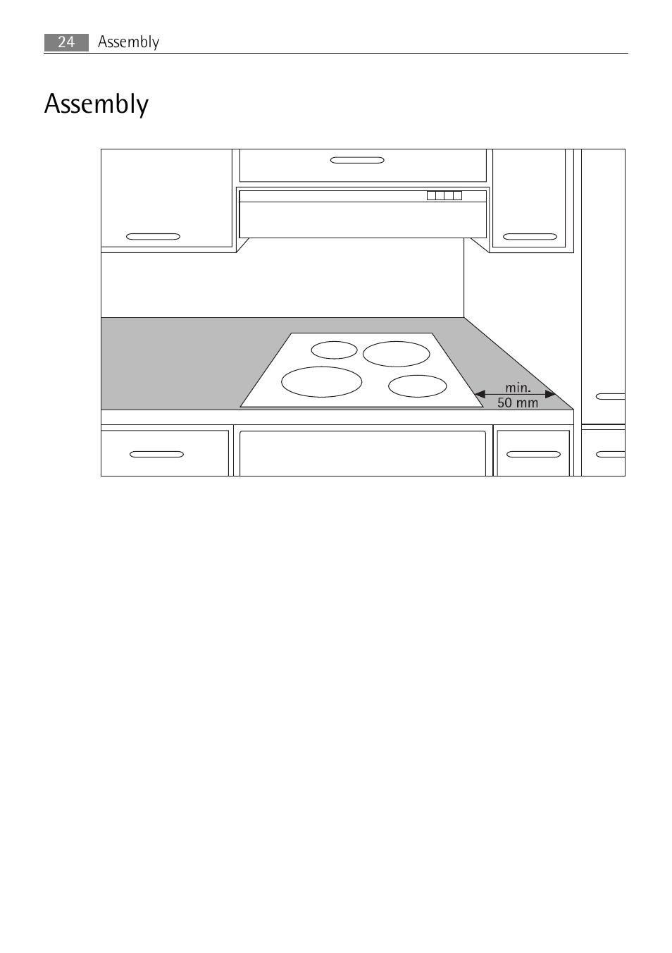 Assembly | Electrolux 66320 K-MN User Manual | Page 24 / 32