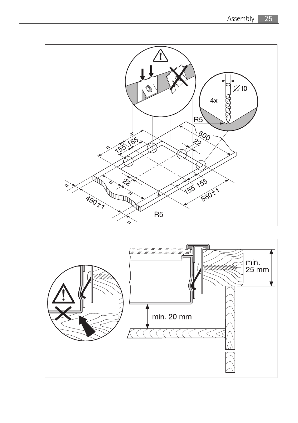 25 assembly | Electrolux 66320 K-MN User Manual | Page 25 / 32