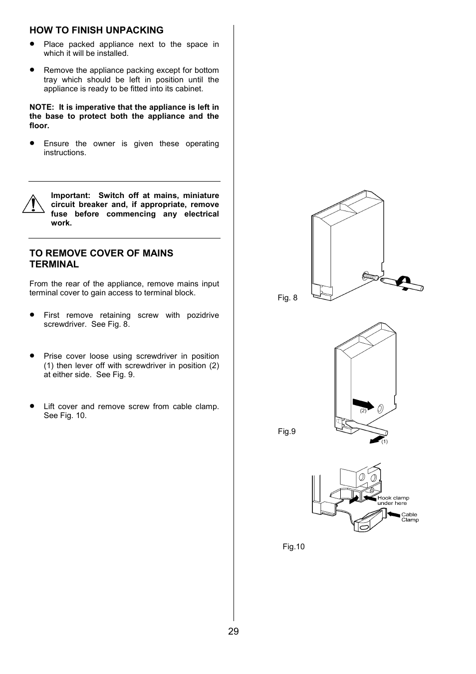 Electrolux EBUSS User Manual | Page 29 / 32