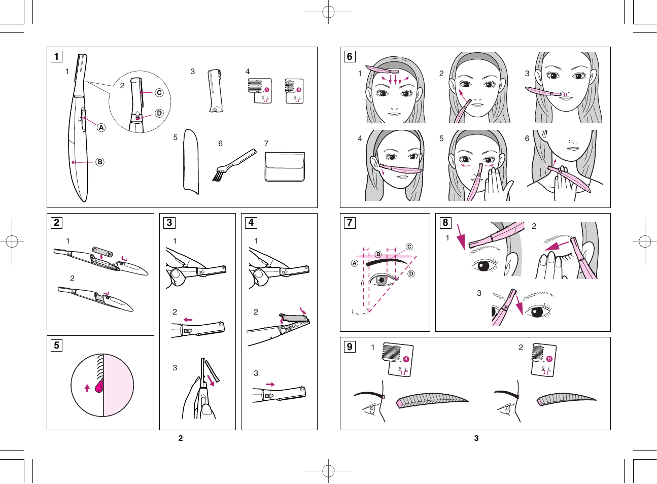 Panasonic ES2113 User Manual | Page 2 / 6