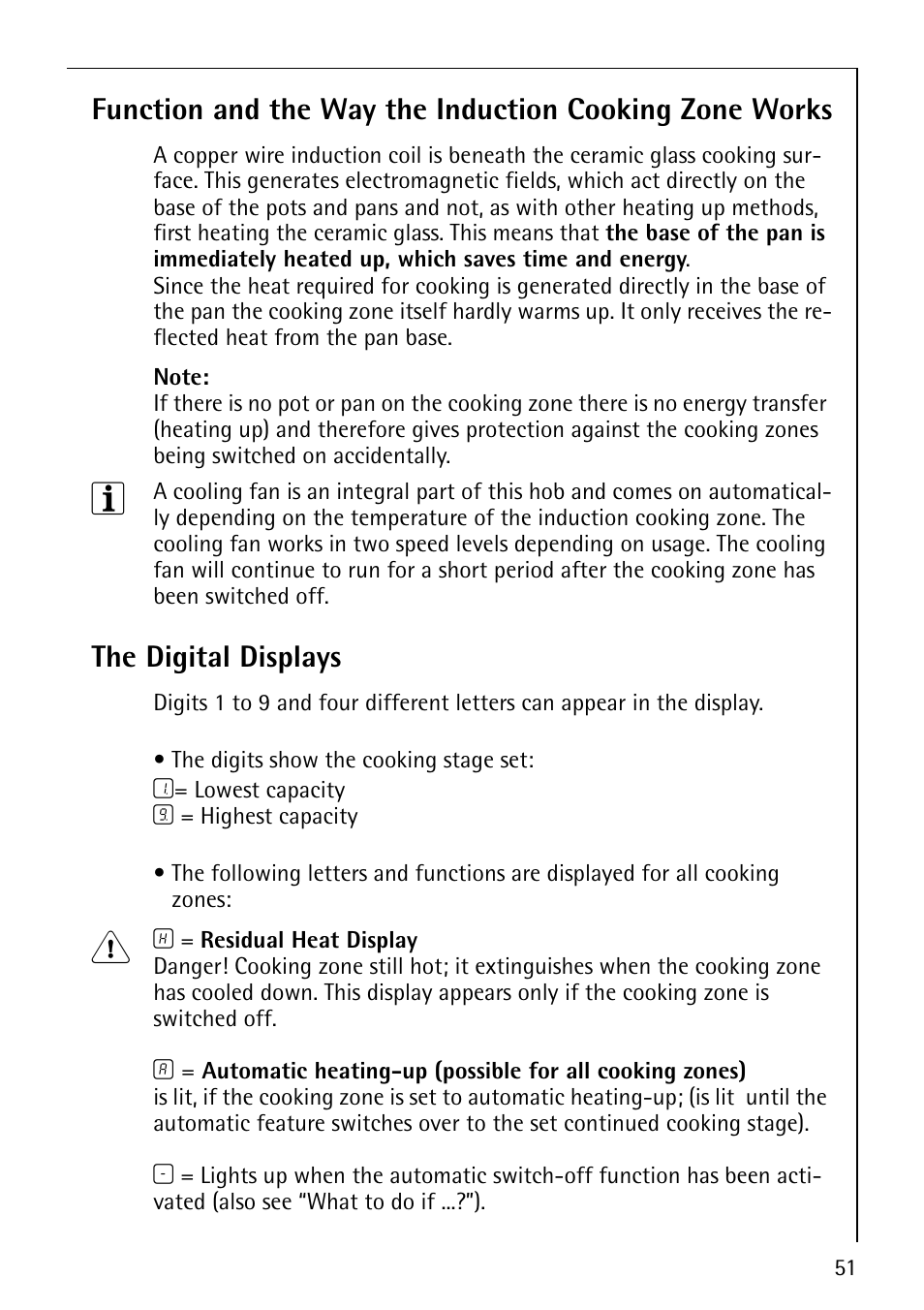 The digital displays | Electrolux C67600K User Manual | Page 11 / 46