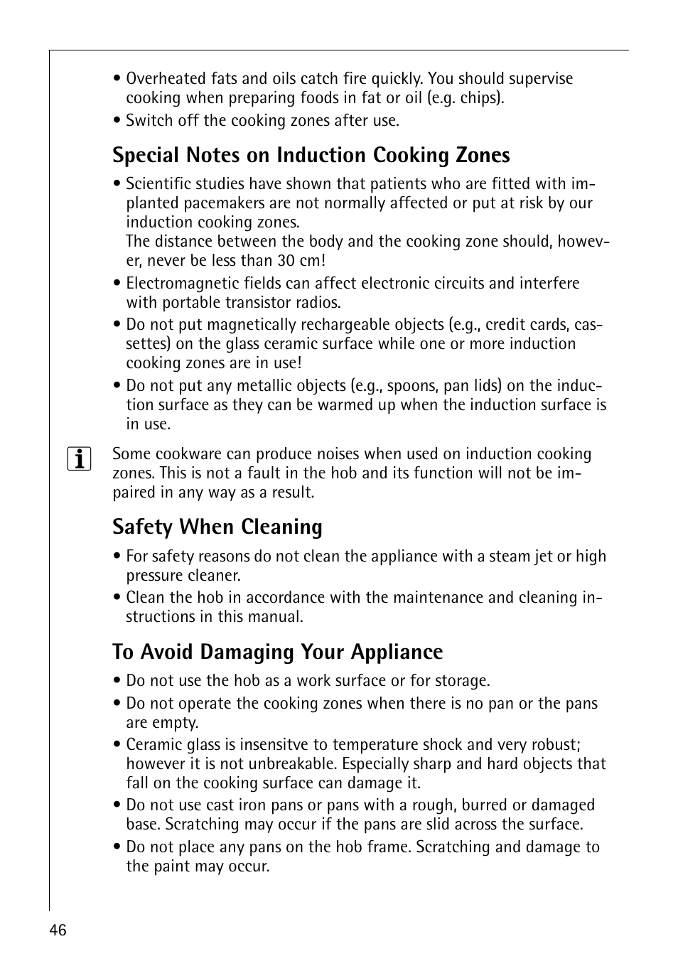 Safety when cleaning | Electrolux C67600K User Manual | Page 6 / 46