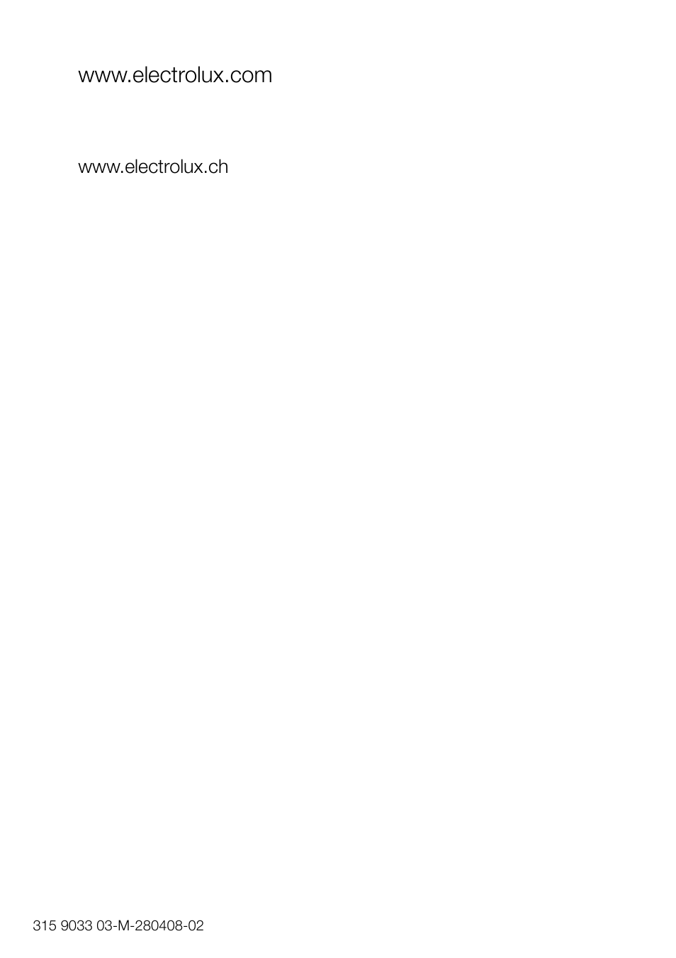 Electrolux EH L4-4 User Manual | Page 60 / 60