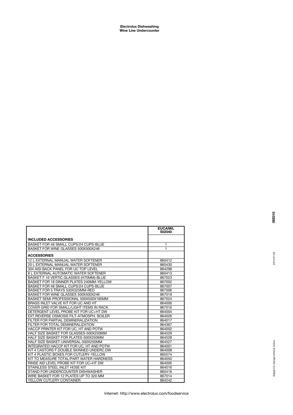 Electrolux 502040 User Manual | Page 3 / 4