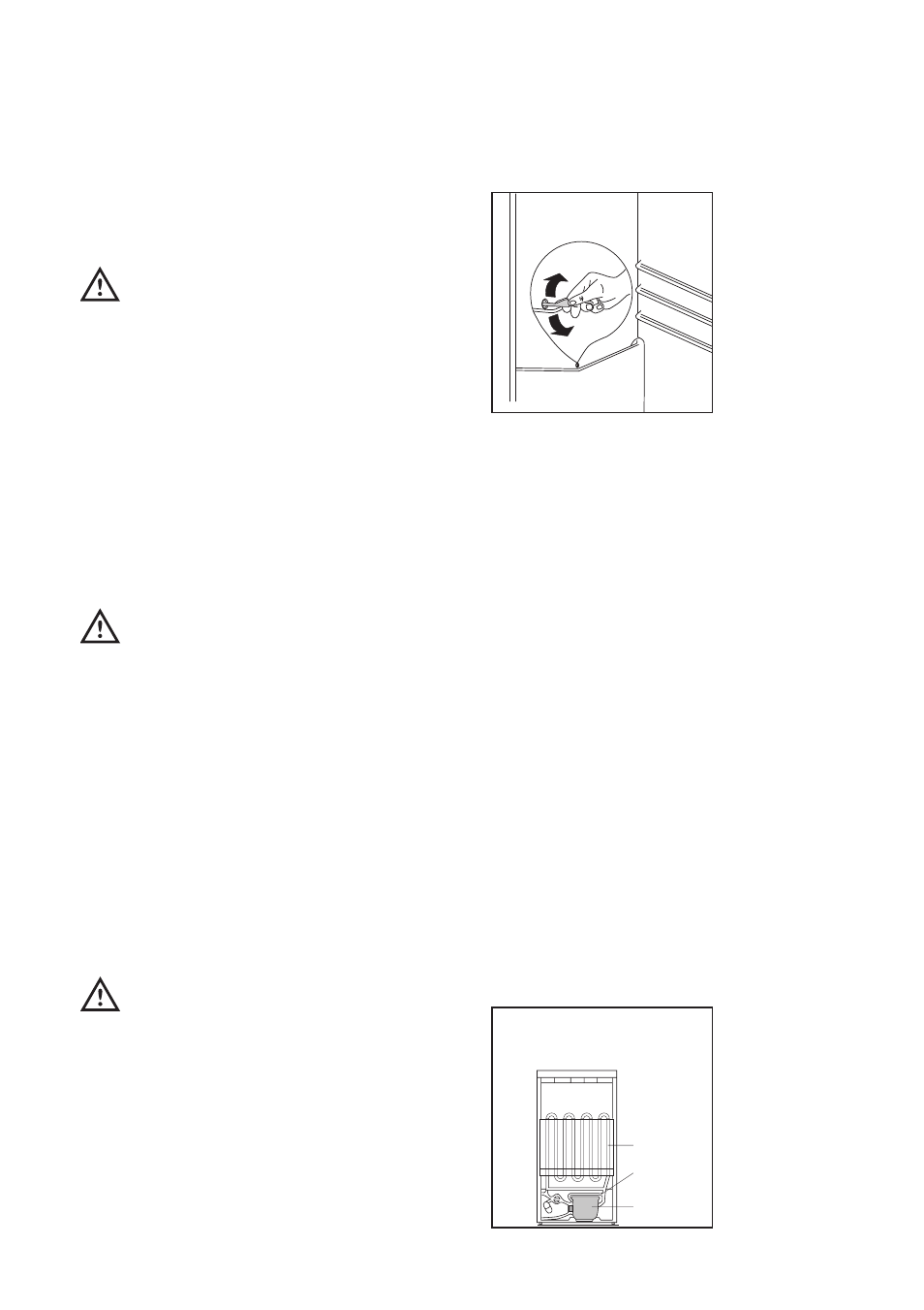 Defrosting, Maintenance and cleaning, Internal cleaning | External cleaning | Electrolux U21312 User Manual | Page 7 / 20