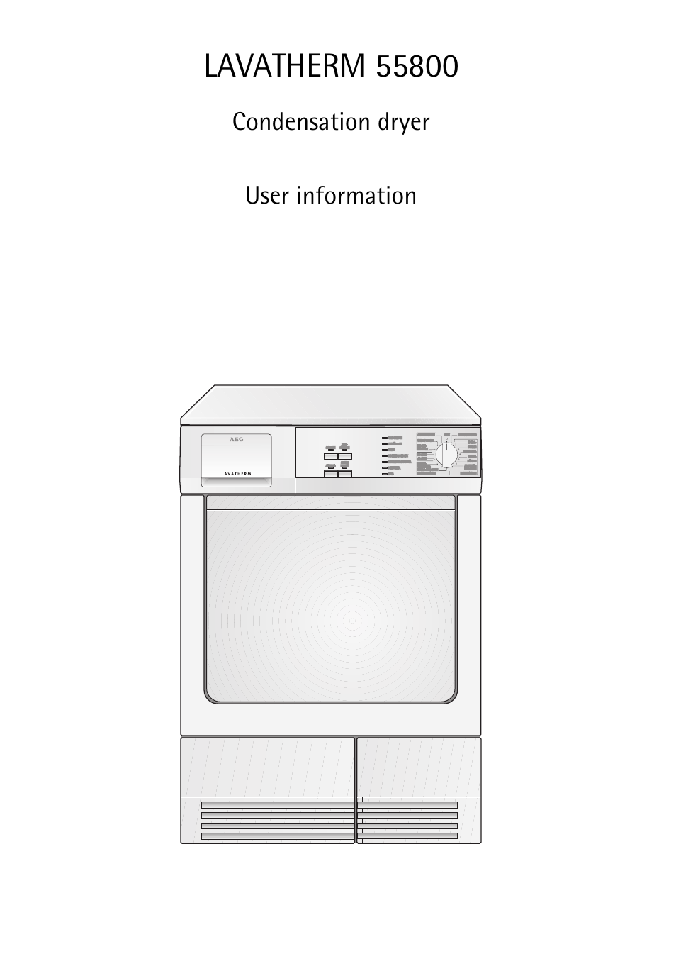 Electrolux 55800 User Manual | 32 pages