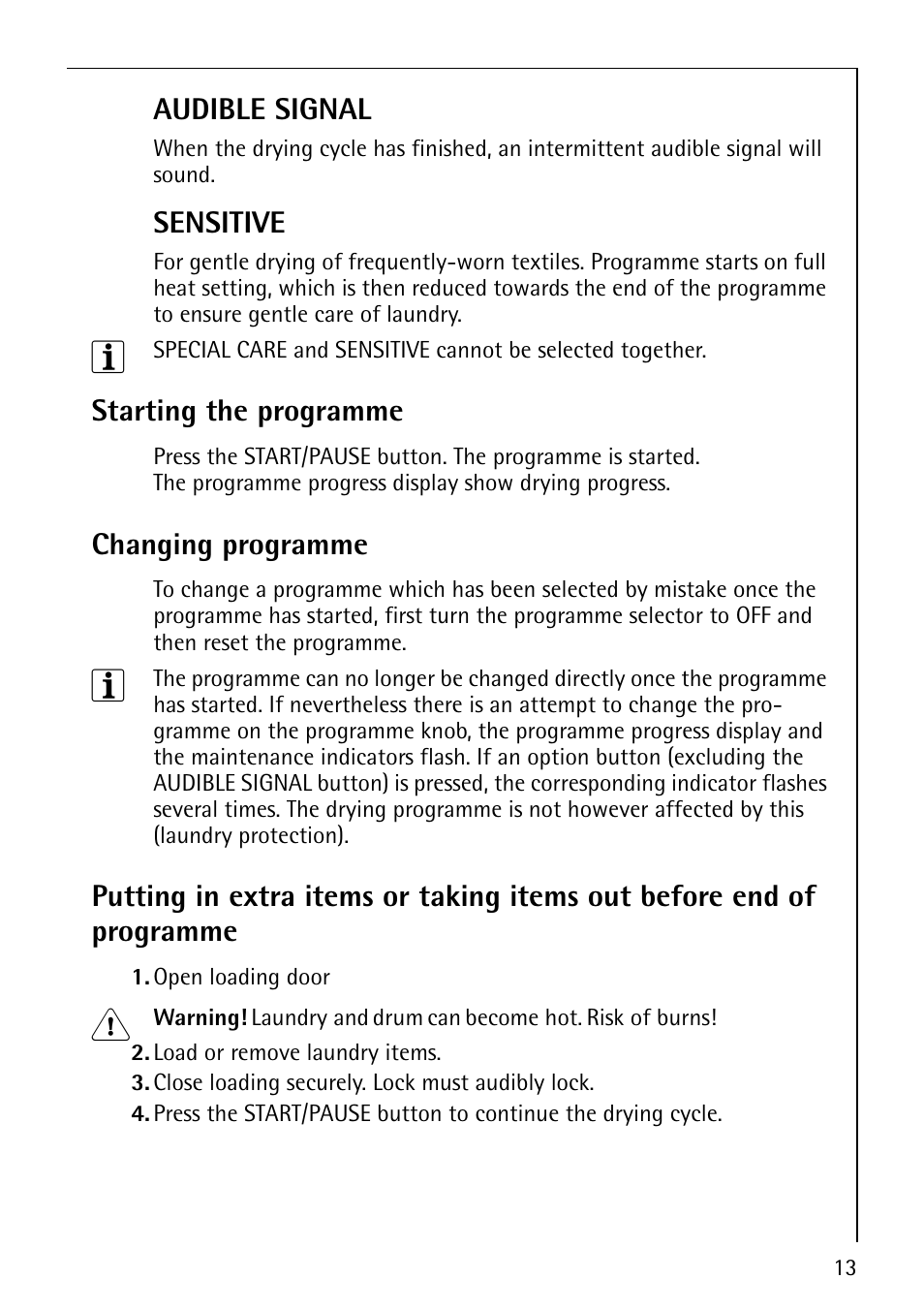 Electrolux 55800 User Manual | Page 13 / 32