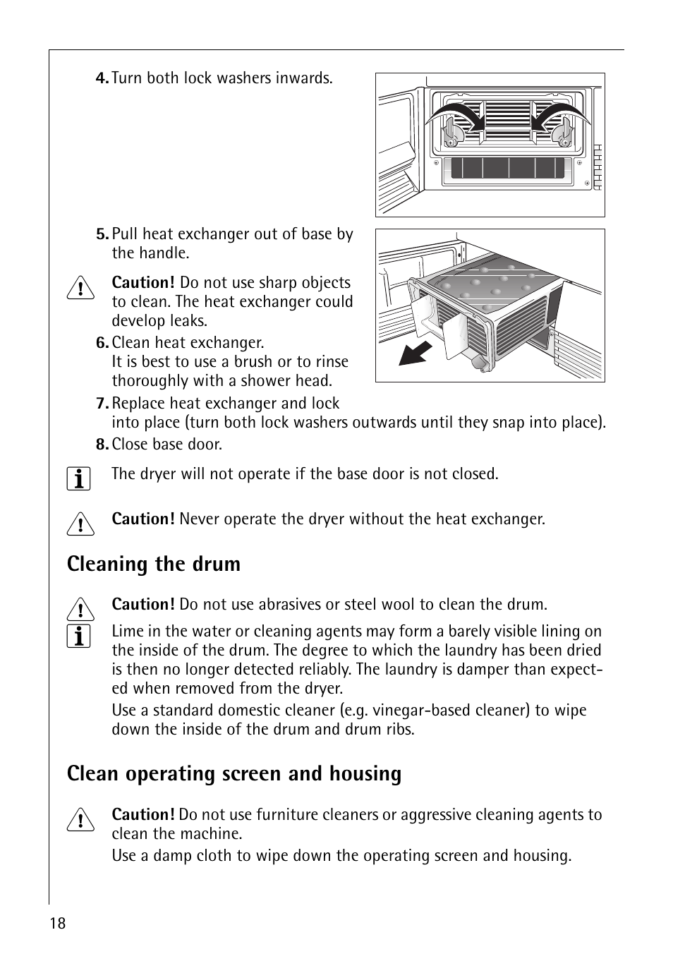 Electrolux 55800 User Manual | Page 18 / 32