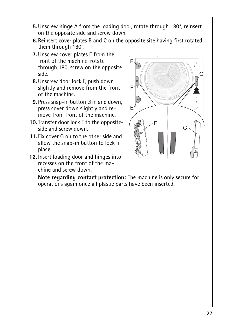 Electrolux 55800 User Manual | Page 27 / 32